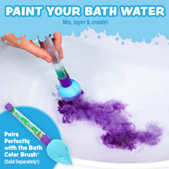 Tub Works tablets loaded into Bath Color Brush for controlled tub painting