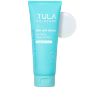 TULA front packaging showing label and benefits for clear cleansing