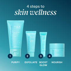 TULA 24-7 moisture cream jar open showing rich cream for deep hydration