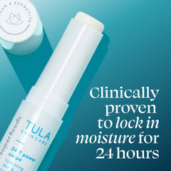 TULA Power Swipe texture on skin highlighting lightweight hydration