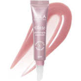 TULA front packaging showing rose glow balm and glossy finish benefit