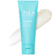 TULA So Polished front jar view showing packaging and travel size benefit