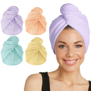 Turbie Twist front packaging showing four-color set and quick-dry benefit