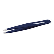 Tweezerman evening blue front view showing precise professional tool