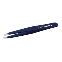 Tweezerman evening blue front view showing precise professional tool
