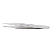 Tweezerman pointed tips front view showing precise grip benefit