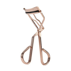 Tweezerman ProCurl side angle highlighting 60-degree curve that fits round-shaped eyes comfortably
