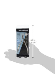 Tweezerman handle and double spring detail for comfortable control