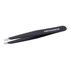 Tweezerman front view showing Midnight Sky finish and precise design benefit