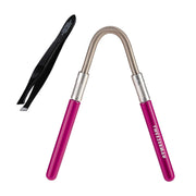 Tweezerman front view showing compact design and travel-ready benefit