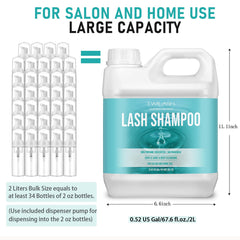 TWILASH BY DLY pump close-up for accurate dispensing and less waste