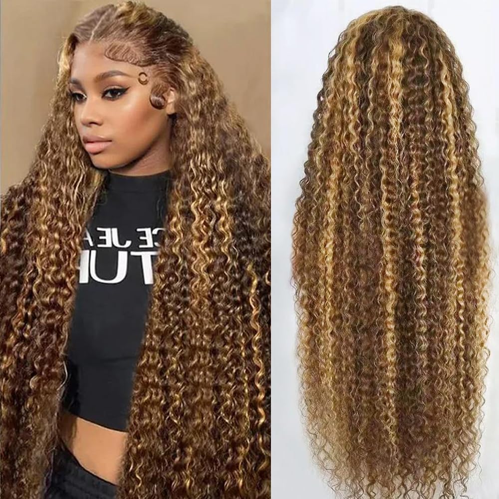 Tylokra front view 30-inch honey blonde showing natural hairline benefit