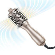 TYMO Airbeam Mini front view showing compact design and quick styling benefit