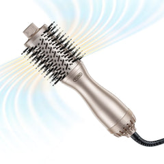 TYMO Airbeam Mini front view showing compact design and quick styling benefit