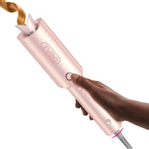 TYMO CURLPRO front view showing sleek design and quick styling benefits