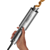 TYMO CurlPro Plus front view showing controls and benefit of easy operation