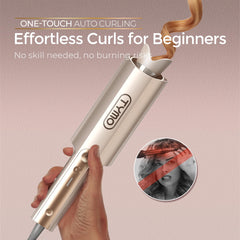 TYMO CurlPro Plus long barrel close-up highlighting length for long hair
