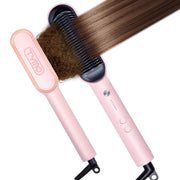 TYMO ring front view in sakura pink showing sleek shape and quick styling benefit