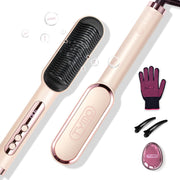 TYMO Ring Plus front view showing sleek design and brush head for quick styling