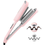 TYMO ROVY front view showing larger clamp and ergonomic handle for easy styling