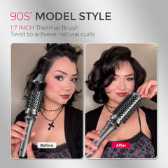 TYMO STYLUX used to create voluminous blowout with lifted roots
