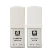 U Beauty duo front packaging showing both products and clear benefits