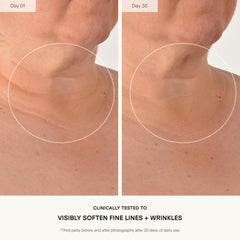 U Beauty serum texture drop highlighting lightweight absorbent finish
