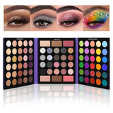 UCANBE front open palette showing 86 colors and organized layout for versatile looks