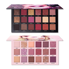 UCANBE Twilight Dusk open palette showing vibrant mattes and shimmers for versatile looks