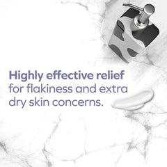 Udderly Smooth angled tube emphasizing unscented non-greasy cream benefit