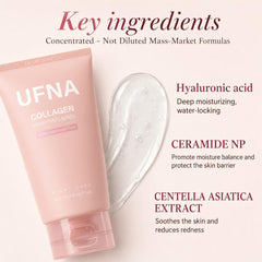 UFNA mask creamy texture close-up illustrating smooth application