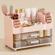 UFORU front view of countertop organizer showing tidy storage benefit
