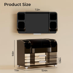 UFORU open drawers displaying palettes and cosmetics for easy retrieval