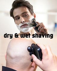 uijino replacement heads installed on Microtouch shaver for fit