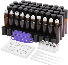 ULG amber roller bottles pack protecting oils from light