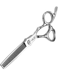 ULG front view of 6.5-inch thinning scissors showing full tool and balance benefit