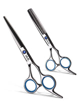 ULG front view of scissors kit showing professional design and balanced handling