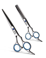 ULG front view of scissors kit showing professional design and balanced handling
