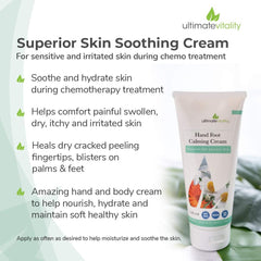 UltimateVitality ingredient arrangement highlighting natural botanicals and calming properties