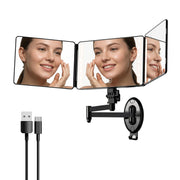 Umitec front view mounted mirror providing stable full-face visibility