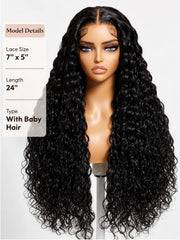 UNICE wet-and-wavy texture close-up highlighting soft, defined waves