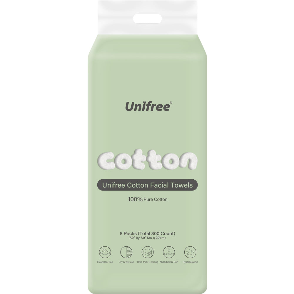 UNIFREE front packaging 8-pack showing quantity and value