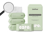 UNIFREE front packaging showing 4-pack value and towel count for convenience