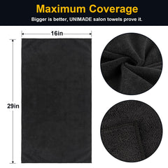 UNIMADE close-up of microfiber texture offering fast absorbency benefit