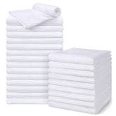 UNIMADE front view of 24-pack showing clean professional towels