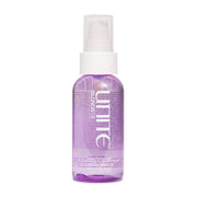 UNITE BLONDA oil front bottle shows clear argan oil and brightening benefits