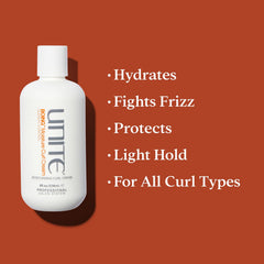 UNITE coconut and argan oil ingredients beside jar, emphasizing nourishing hydration
