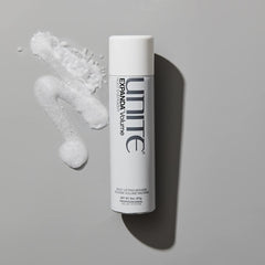 UNITE EXPANDA foam texture close-up highlighting lightweight lift and spreadability