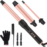 UNOBEY front packaging showing full 3-in-1 curling kit and benefits