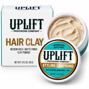 Uplift Provisions Company jar front view showing clean packaging and size